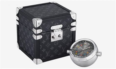 louis vuitton gmt travel clock|louis vuitton trunk clock.